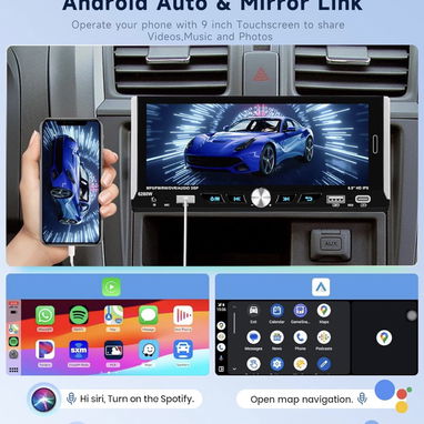 Reproductora PARA CARRO CON gpsCÁMARA ANDROID HUECO MÁS PKANOPERO PANTALLA 7” llama 55106915 - Img 120625030