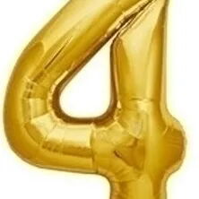 Globos plateado y dorado - 3/10