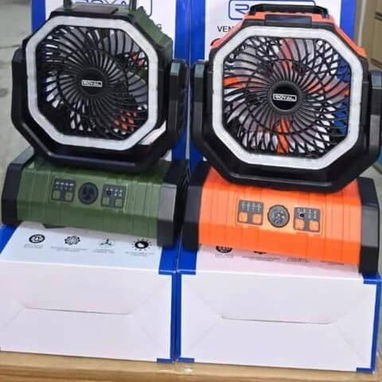 Ventilador recargable de pedestal milexus$ 70/Ventilador de camping* *Batería 20000 mAh$ 50 - Img 121046594