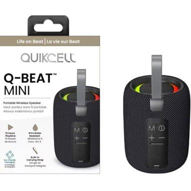 Q-Beats Mini Bocina Portátil Bluetooth | Speaker Compacto con IPX4 en La Habana - Img 120227306