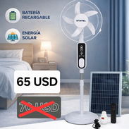 Ventilador Solar Recargable STAVEL - Img 55312665