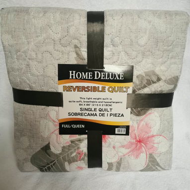 💜Sobrecama reversible Hipoalergénico, transpirable y suave Full/Queen Medida:215cm x 218cm Precio: 16usd - 9/9