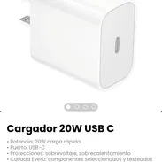 Cargador 20W salida tipo C - Img 56501807
