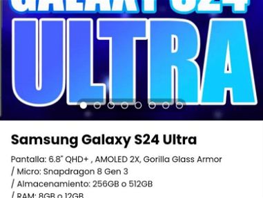 Teléfonos SAMSUNG* Móvil Samsung Galaxy S24 Ultra Samsung S23Ultra* Teléfono Samsung Galaxy A04E samsung M04/ A05/ F13 - Img 66287898