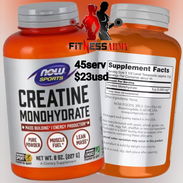 23usd CREATINA MONOHIDRATADA (NOW)SPORTS 56799461 - Img 49083350