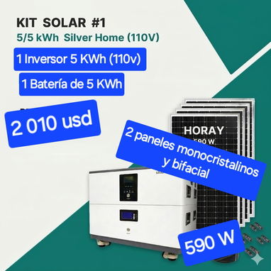 Kits Fotovoltaicos Silver Home - Img 123511708