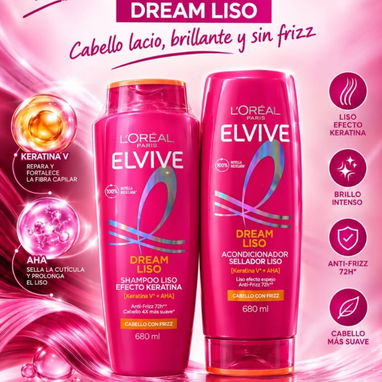 Loreal elvive 680 ml dúo de shampoo y acondicionador - 3/6
