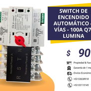 Breaker SWITCH DE ENCENDIDO AUTOMÁTICO 4 VÍAS - 100A Q7-LUMINA - Img 52697689