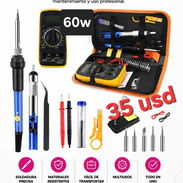 Kit de soldadura. Incluye multimetro sin batería - Img 56850799