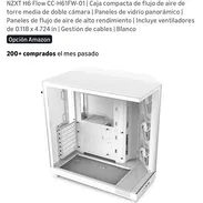 Gama alta  chasis NZXT H6 Flow CC-H61FW-01 - Img 53152316