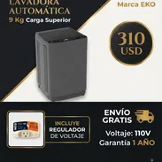 Lavadora Automática  Carga Superior Marca EKO 9kg* - Img 57154718