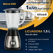 Licuadora vaso de vidrio.... - Img 55103777