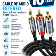 Cable de Audio RCA - minijack 3.5mm - Img 49380915
