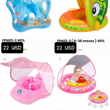 Salvavidas y flotadores para bebés y niños - Img 116175838