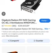 AMD RADEON RX 7600 8 GB DDR6 nueva - Img 50418105