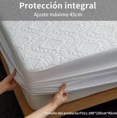 FORRO PARA COLCHÓN MATRIMONIAL IMPERMEABLE - Img 77757469