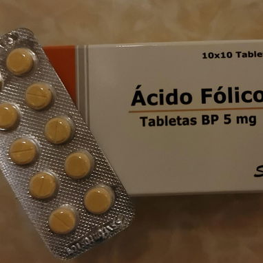 ⚕️- Acido Folico 5mg, 1 Tira de 10 Tableta -⚕️ - Img 87579740
