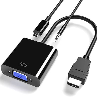 Vendo Adaptador HDMI a VGA con sus Cables para audio !!! - Img 117061387