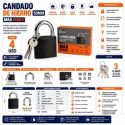 Candado de Hierro Finder 50mm - Img 57192572