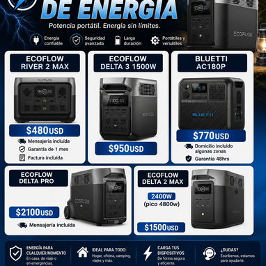 ☀️ECOFLOW DELTA PRO 3(PICO 8000W) y otros modelos - Img 123611760