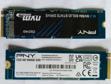 ✅M2 500 GB✅ DISCO ESTADO SOLIDO SSD M2 PNY CS2140 EN 40USD/CAMBIO - Img main-image