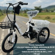 Triciclo marca QLife - Img 56789502
