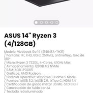 ASUS 14" Ryzen 3 (4/128GB) Modelo: Vivobook Go 14 (E1404FA-TH31) - Img 52951528