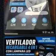 VENTILADOR RECARGABLE LA UNIDAD 38 USD.     A PARTIR DE 10 UNIDADES 30 USD - Img 56465535