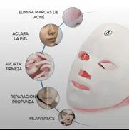 Mascara led Facial para piel con fototerapia de 7 colores - Img 50369738