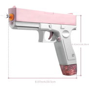 Pistola de Agua Eléctrica Recargable – Diversión a Chorro Todo el Verano - Img 58128194