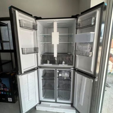 Refrigerador 13.9 pies Hisense Diseño 4 Puertas con dispensador color negro precio $960 USD transporte incluido - Img 123478372