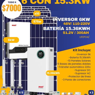 PANELES, SISTEMAS SOLARES, BATERÍAS, ECOFLOW, INVERSORES. CABLES FOTOVOLTAICOS. - 5/9