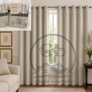 👑Cortinas Tapa Sol Blackout 📌El Juego de 2 paños (UH) - Img 56684194