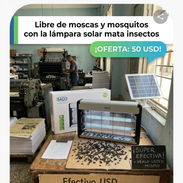 Lámpara mata moscas y mosquitos y todo tipo de insectos voladores - Img 57970829
