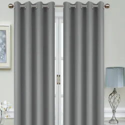 Cortinas Blackout 100% poliester, cubren completamente la luz solar, TH - 8/8