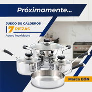 🚧 Juego De Calderos De Acero Inoxidable 7 Piezas 🚧 - Img 51783278