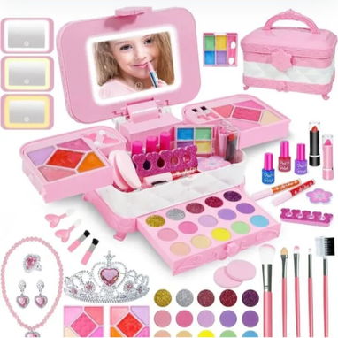 Maletas de maquillaje real no toxico para niñas - 5/10