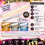 LÁMPARA LED AURORA DE TECHO TIPO BARRA CON FACTURA Y GARANTÍA. VARIEDAD DE ARTÍCULOS PARA SU HOGAR, TECNOLOGÍA, ETC - Img 57890236