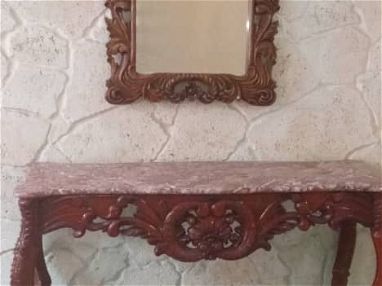 Mesa de marmol con espejo - Img main-image