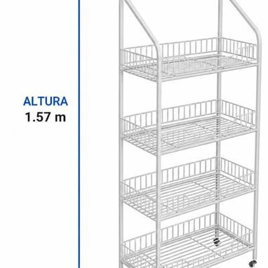 Estante o Góndola Sencilla en 120usd - 4/5
