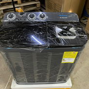 *Lavadora Semiautomática Milexus de 9 kg ⚫️* 200usd* 💵 con 🚘 incluído WhatsApp 51597349 Medidas: 79x47x94cm - Img 56936566