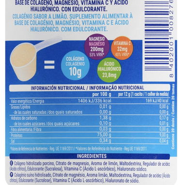 Colágeno soluble sabor limón (250g) - Img 119600871
