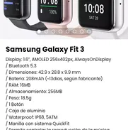 Reloj inteligente Samsung Galaxy Fit3. Nuevo a estrenar - Img 49344003
