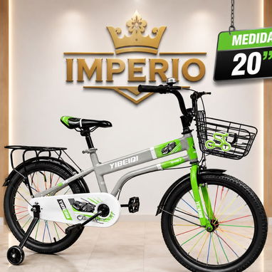 Bicicletas medida 20 para varones con timbre cesta y parrilla nuevas en su caja disponible en vários colores - Img 127659472