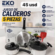 JUEGO DE CALDEROS 5 PIEZAS - Img 57588746