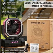Ventilador Recargable F6S P0292-AV006 - Img 57044344