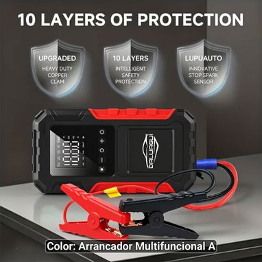 Arrancador, inflador, linterna, cargador de teléfono - 3/6