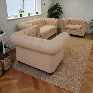 Muebles de Sala Nuevos 100% de Piel Original - Img 108655924