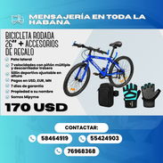 BICICLETA REDONDA 26 +ACCESORIOS DE REGALO - Img 58483793