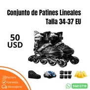 Conjunto de Patines Lineales - Img 55663448